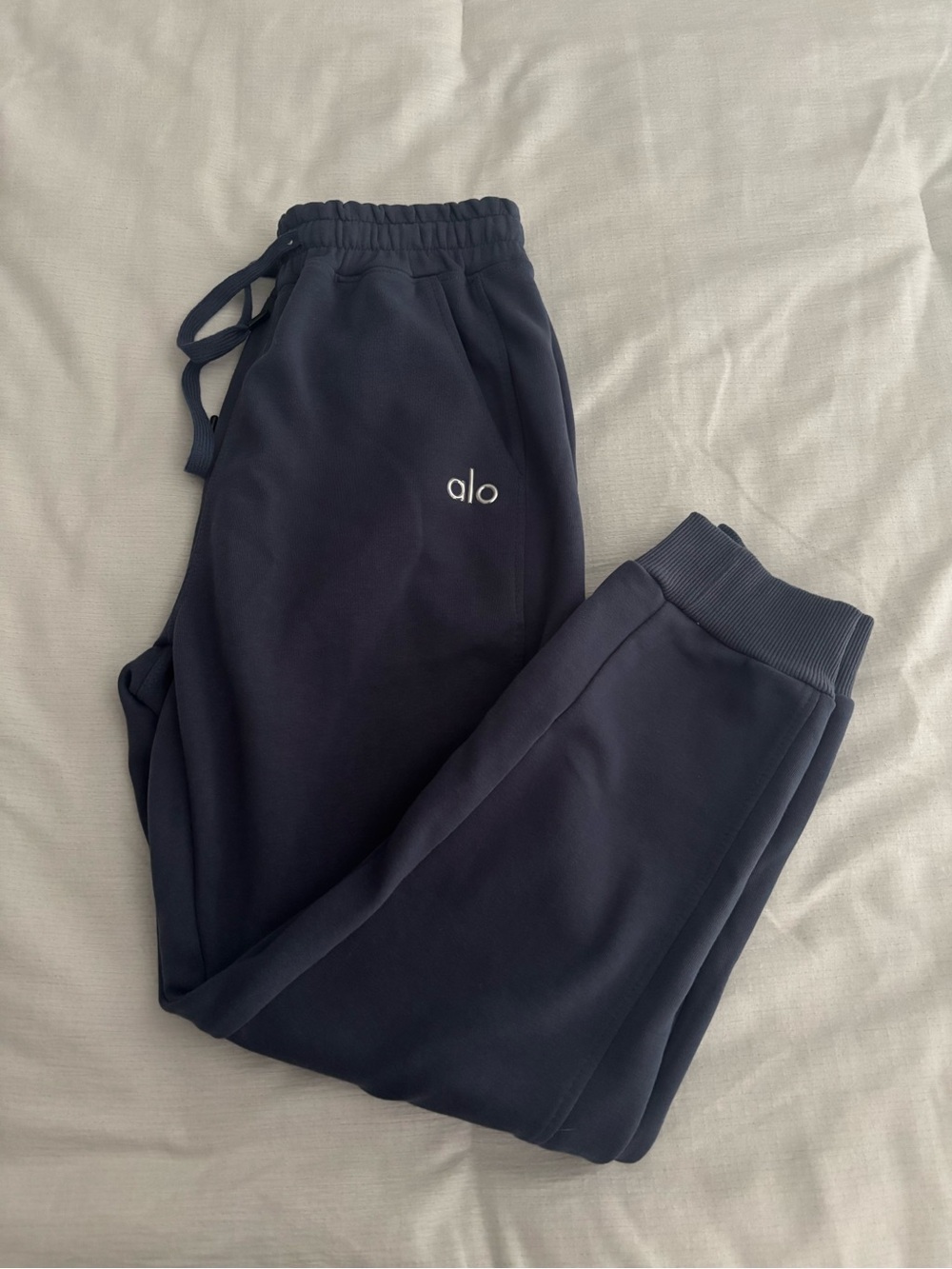 ALO Yoga Blue Jogger Sweatpants
